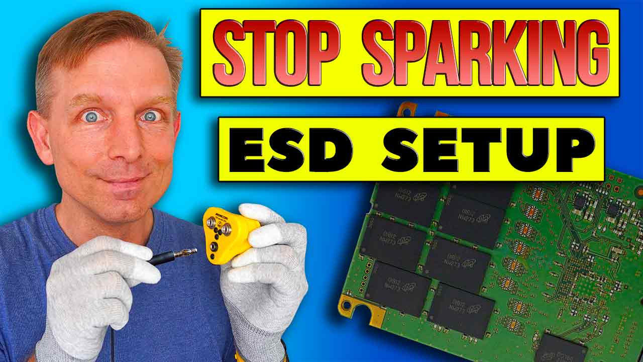 ESD Protection for home PCB soldering