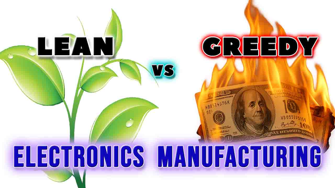 Lean PCBs manufacturing