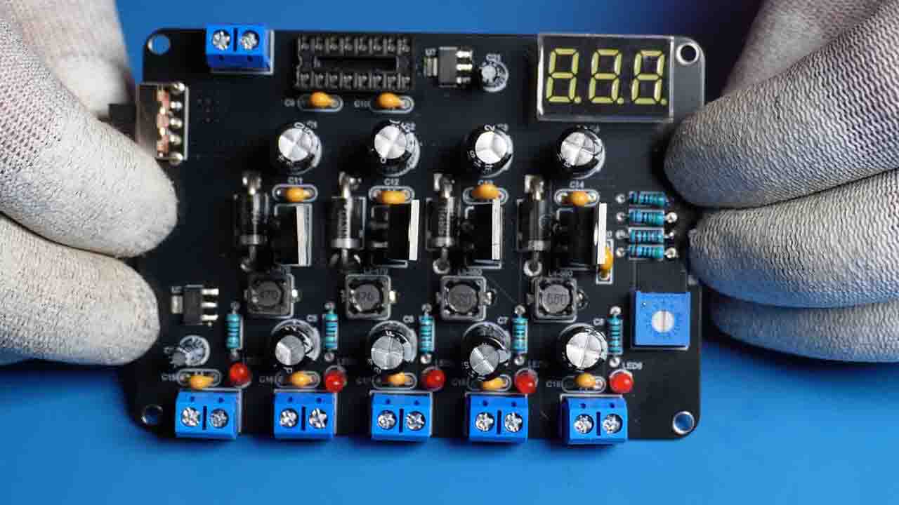DIP Through-Hole components PCB assembly