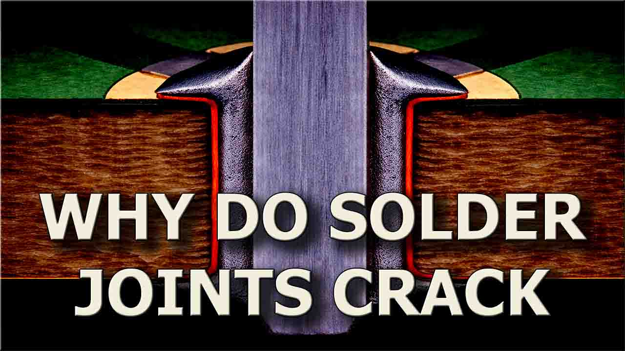 Crack soldering joint on electronics PCB