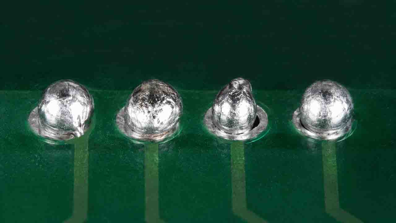 cold solder joints on pcb