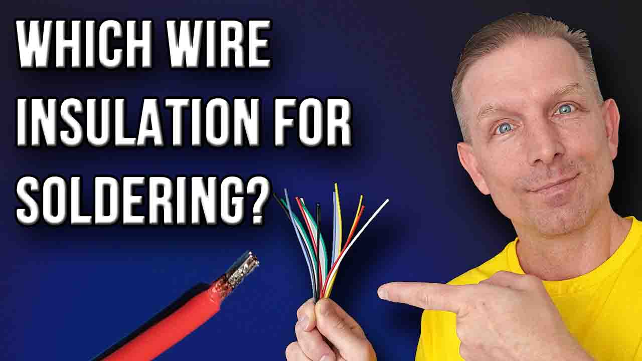 wire insulation melts during soldering pvc silicone ptfe fiberglass