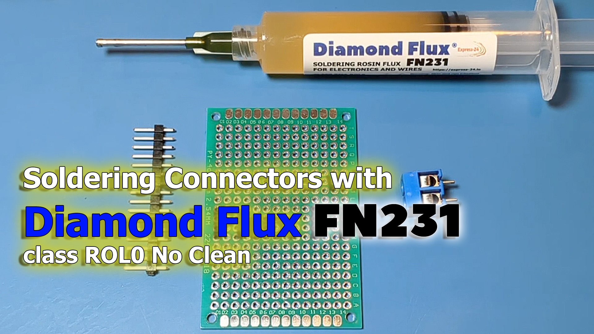 flux soldering electronics